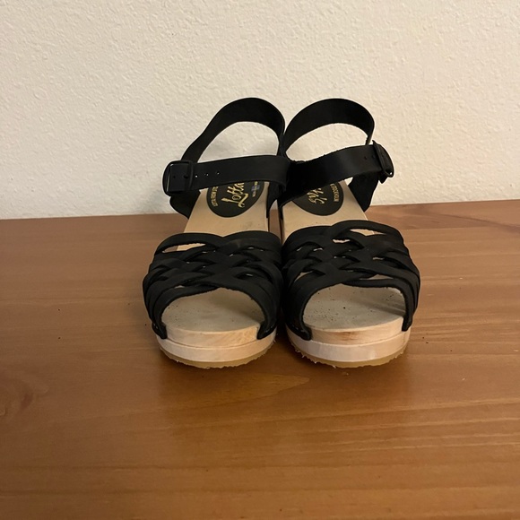 NWOT Lotta from Stockholm Matilda Braided Clogs - Picture 3 of 5